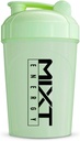 MIXT Energy Shaker Bottiglia, 16 oz. Shaker Bottiglia, BPA Free & Lid Mixing Technology (16 oz, Glow in the Dark)