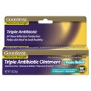 BonSense Force maximale Onguent triple antibiotique et soulagement de la douleur - Adoucit Coupes douloureuses, éraflures et brûlures, prévient l'infection, premiers soins Antibiotique, analgésique externe, 1 oz