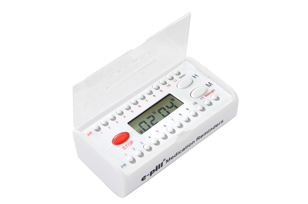e-Pill 6 Alarm-Taschen Timer - Pille, Vitamin und Medizin - Einfach zu hören und zu setzen