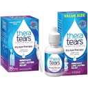 TheraTears Dry Eye Therapy Schmierende Augentropfen für trockene Augen, Konservierungsfreie Augentropfen, 30 Single-Use Vials & Dry Eye Therapy Augentropfen für trockene Augen, 1,0 Fl Oz