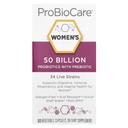 ProBioCare Probiotici per le donne, 50 miliardi di CFU Multi-Strain Probiotic Supplemento, Supporta Digestivo, Immunità, Respiratorio e Salute vaginale per le donne, Gluten Free, 60 capsule