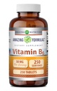Erstaunliche Formeln Vitamin B6 Pyridoxin 50mg 250 Tabletten Supplement | Non GMO | Gluten Free | Made in USA