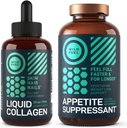 WILD FUEL Liquid Collagen e Appetite Suppressant Salute e benessere Bundle