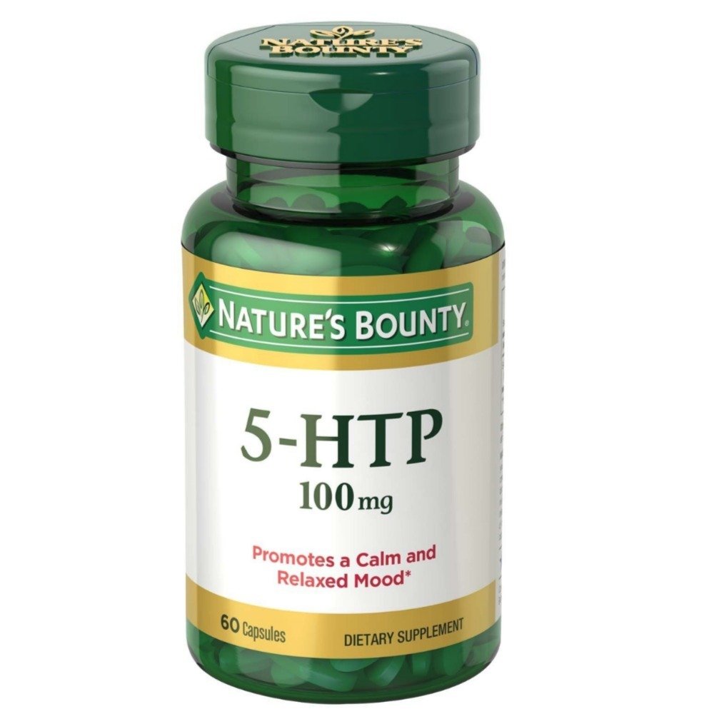 Bounty 5-HTP 100 mg capsule 60 ea (pacchetto di 2)