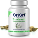 Sri Sri Tattva Shatavari Asparagus Racemosa Integratori alimentari – 60 compresse 500mg Organic Shatavari – Salute riproduttiva Ayurvedica Herb per Balancing Vata & Pitta