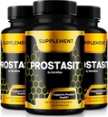 (3 Pack) Capsule Prostasit, Tutti Natural Premium Formula per sostenere la salute della prostata, Supplemento ufficiale per la salute e il benessere, Prosta Sit Pastillas Recensioni (180 capsule)