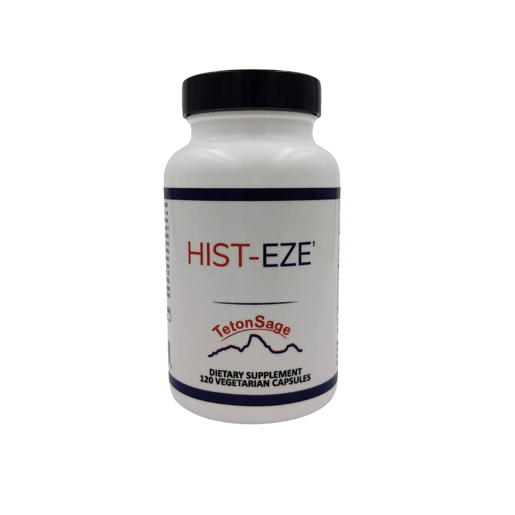 Hist-eze Umfassende Unterstützung - Vitamin C, Quercetin, Sting Nettle & Bromelain, | Unterstützung Immun Balance Supplement | 120 Gemüse Kapseln