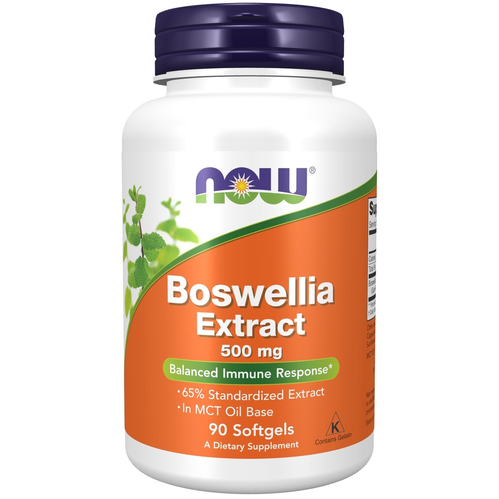 JETZT Nahrungsergänzungsmittel, Boswellia Extrakt 500 mg in MCT Ölbasis, Balanced Immune Response*, 90 Softgels