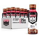 Muscle Milk Genuine Protein Shake, Chocolate, 25g Protein, 11.16 Fl Oz (Pack mit 12), Packaging May Vary
