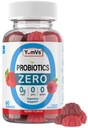 YUM-V'S - Zero Sugar Probiotic Gummies per la salute digestiva - Probiotici senza zucchero per le donne, gli uomini e i bambini - Gut Health Probiotic Gummies per gli adulti e i bambini - Integratori gommosi di supporto digestivo - 60ct