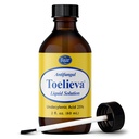 Baar Produkte - Toelieva Antifungal Liquid Solution - 25% Undecylensäure, Bio-Olivenöl, Grapefruit Seed Extract - Maximum Strength - Fights Fungus Under & Around Toenails - 2 oz