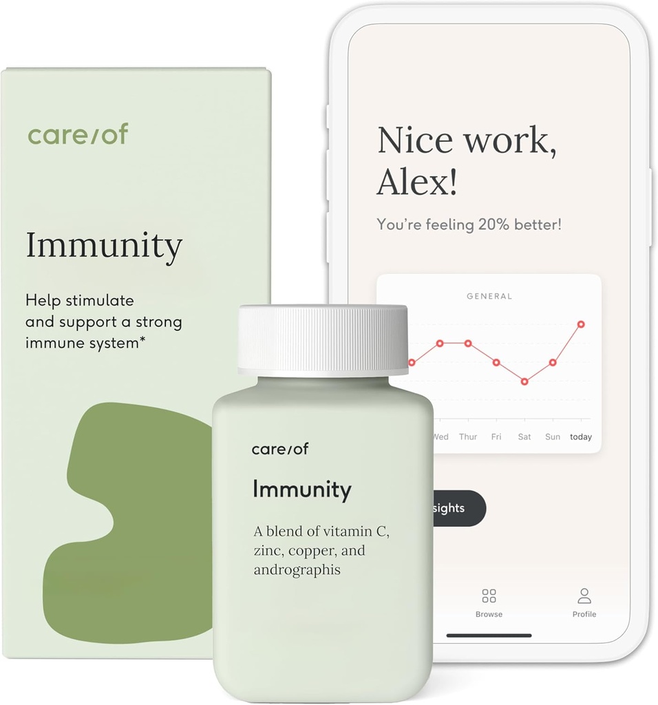 Pflege/von Immununterstützungsergänzung - Immunität Vitamine und Vitamin Immununterstützung für Erwachsene, C.L.E.A.N Non-GMO Immunitätsergänzung für Immunabwehr und Immununterstützung - 30 Immun Vitamine