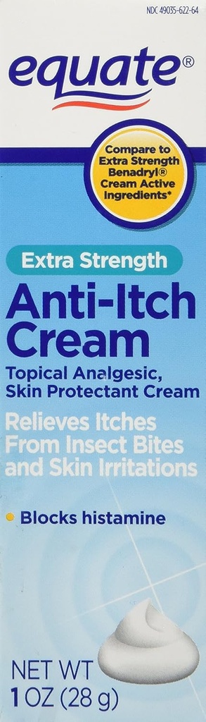 Equate - Crema Anti-Itch, Forza Extra, 1 oz