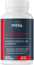 Primal Health CardioRelax AO - Coenzyme Q10 Formula, Bioperine + Olive Leaf Extract - 60 Capsule