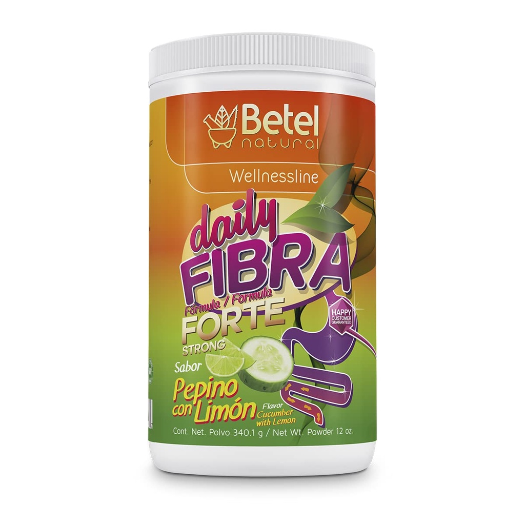 Betel Natural Daily Fibra Forte Formula/Strong Formula - Extreme Colon Cleanse Cucumber mit Zitronen (Pepino con Limon)