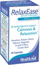 RelaxEase, Herbal Blend to Support Harmony and Tranquility, Una volta al giorno, 30 ct, aiuta a promuovere la salute e il relax
