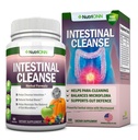 Intestinal Cleanse - All Natural Herbal Detox Formula - Programma completo di disintossicazione da 10 giorni - Legmwood, Cranberry, Paul D'Arco, Goldenseal, Aglio, Noce Nera Hull, Echinacea e 10 altri ingredienti naturali