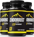 (3 Pack) Endoboost für Herren - (offizielle) Endoboost Performance, Endo Boost Ergänzungen, Endoboost Boost Kapseln, Endobost Bewertungen für Health Pills Pro Advanced Formula (180 Kapseln)