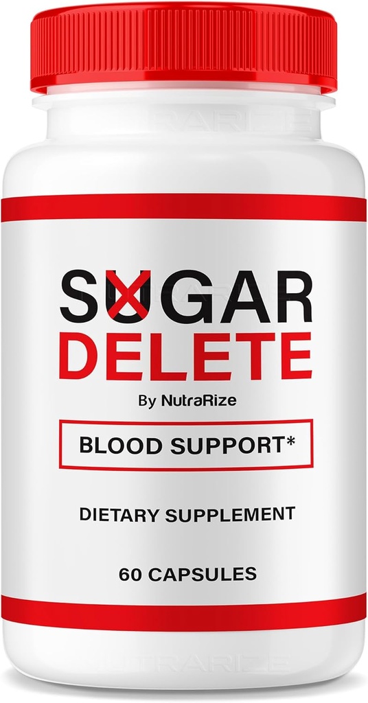 NutraRize Sugar Supprimer Capsules, Formule de soutien officiel pour la santé globale, pilules de suppression de sucre pour maintenir des niveaux stables en santé, Premium SugarDelete Pastilles examen (60 capsules)