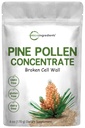 Micro Ingredients Pure Pine Pollen Powder, 6 Unze, Wild Harvest an Broken Cell Wall, unterstützt Immunsystem Gesundheit, steigert Energie, Antioxidans & Androgene, Keine GVO, Vegan freundlich