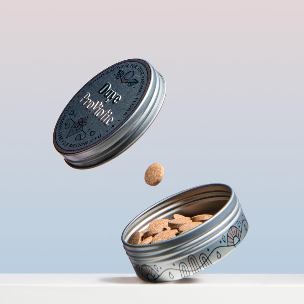 DAYE ProViotics: Donna Probiotica per pH Balance. Probiotici vaginali femminili. Lactobacillus Plantarum Probiotic contiene 2.5 miliardi di cellule vive. Supporta sano Vaginal e Gut Microbiome.