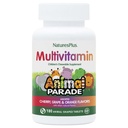NaturesPlus Animal Parade Children's Chewable Multivitamin - 180 Animal-Shaped Tablets - Natural Assorted Flavors - Vegetariano, Gluten Free - 90 Serve
