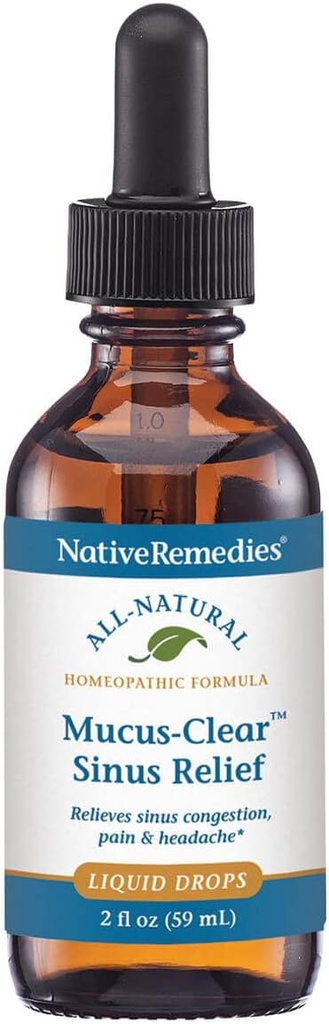 Rimedi nativi Mucus-Clear Sinus Relief