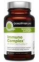 Complexe Immuno Qualité de vie – Comprend extrait de champignons AHCC, vitamine C, vitamine D3, cuivre, zinc