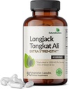 Futurebiotics Longjack Tongkat Ali Extra Strength Energy & Stamina Support - Non-GMO, 90 Vegetarische Kapseln