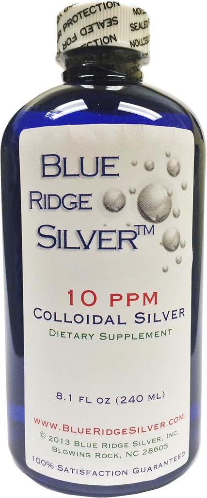10 ppm 8 oz Kolloidale Silber natürliche Immununterstützung Gesundheitsergänzung
