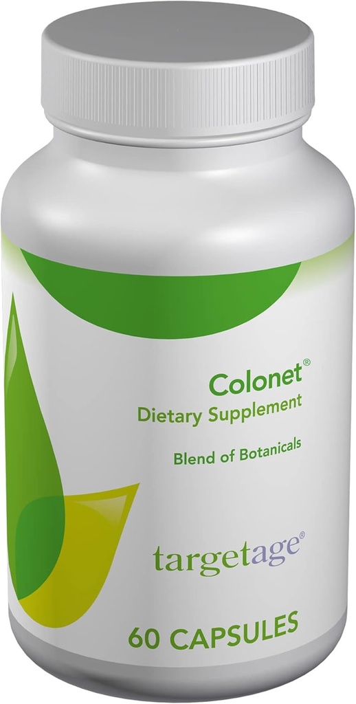 Targetage® de Maison Beljanski® - Supplément alimentaire ColonetTM - Nettoyage des colonies et santé digestive - 60 capsules