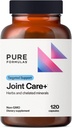 PureFormulas Joint Care + - Premium Joint Support Supplement mit Hyaluronsäure, Glucosamin, MSM, Green Lipped Mussel, Turmeric & More - Non-GMO Formel für Erwachsene (120 Kapseln)