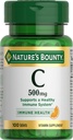 Nature's Bounty Vitamin C Tabletten, Vitamin Supplement, Unterstützt ein gesundes Immunsystem, 500mg, 100 Count