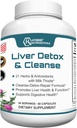 Ibrido Nutraceuticals fegato Cleanse Detox & Riparazione - Latte Thistle, Estratto di carciofo, Radice di dadelion