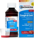 Bactimicina Cough & Cold Liquid - Prospetto e Decongestant - Età 18 e Su - 4 Fl OZ