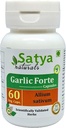 Knoblauch Forte Capsule 500 mg. 60 Veg. Capsule | Lahsan (Allium Sativum) Extrakt Kapseln für Männer und Frauen | Ayurvedische Kräuterergänzung / Heilmittel | 10:1 Forte (1 Flasche 60 Kapseln)