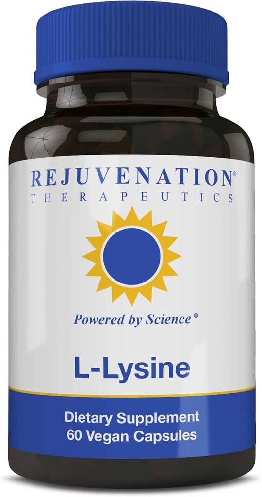 Terapia di ringiovanimento - L-Lysine, Supporta la pelle sana (60 capsule vegane, 500mg)