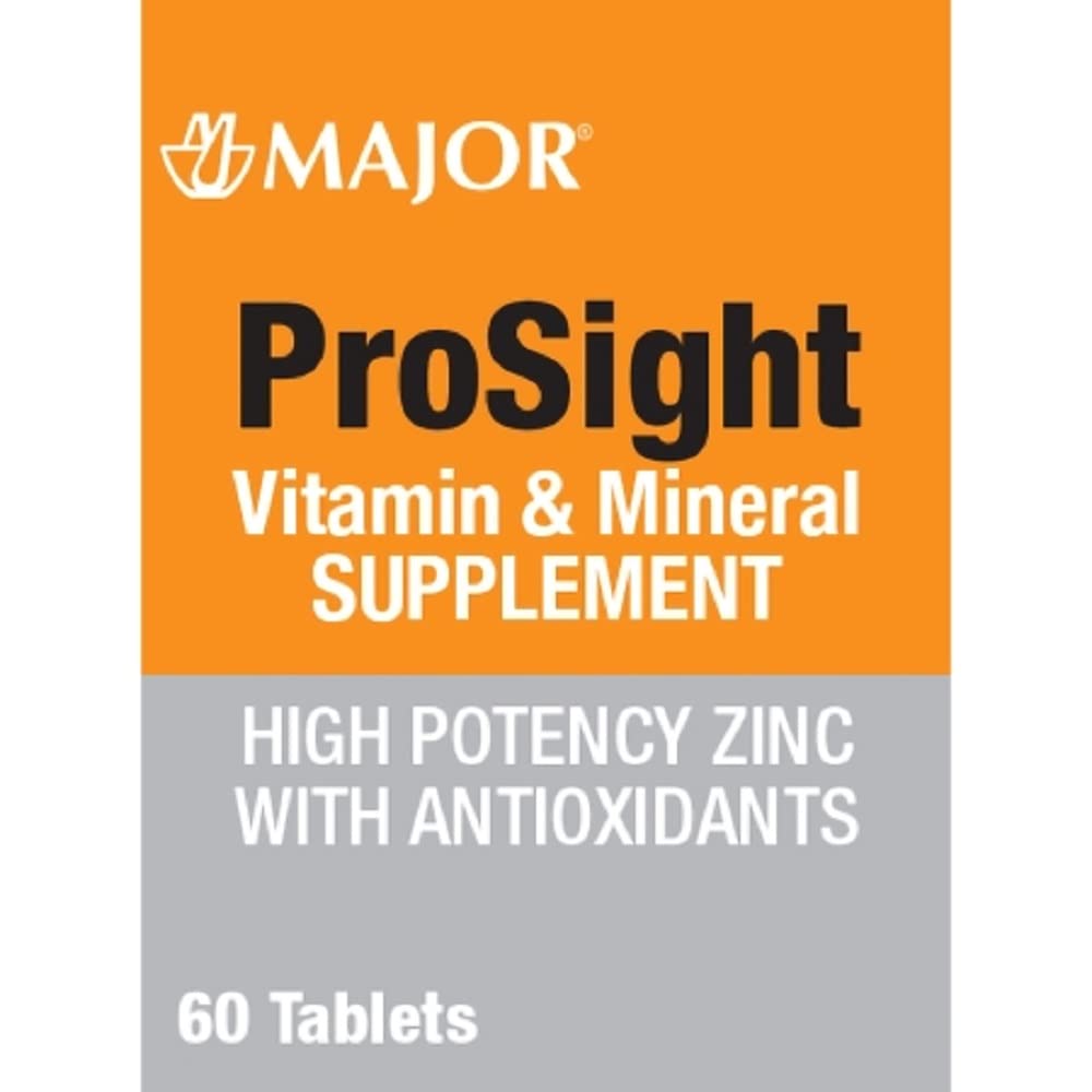 Onglets principaux de suppléments de vitamines et minéraux ProSight (60 Onglet)