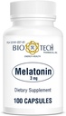 Melatonina farmaceutica Bio-Tech (3mg, 100 capsule)