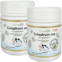 (Pack of 2) Hi Well Premium 100% puro neozelandese Bovine Grass-Fed Colostrum 500 120 capsule