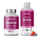 Mutter Versprechen flüssige Eisen & Choline Kapseln Bundle