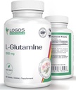 L Glutamin 1000mg | Nahrungsergänzungsmittel für Muskelgewebe | Non-GMO L-Glutamin für Gutgesundheit und Futter | Unflavored Pillen (100 Zähler)