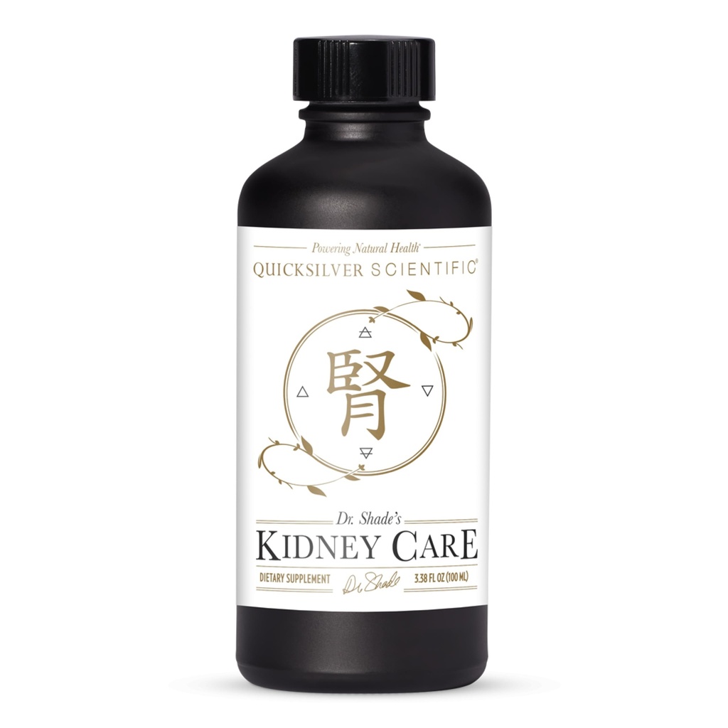 Quicksilver per la cura del rene scientifico - Risanamento del rene & integratori di drenaggio linfatico - Estratto di Astragaloside IV, Zhu Ling, Goldenrod, acido Ferulico, He Shou Wu & Dandelion Leaf (3.38oz / 100ml)