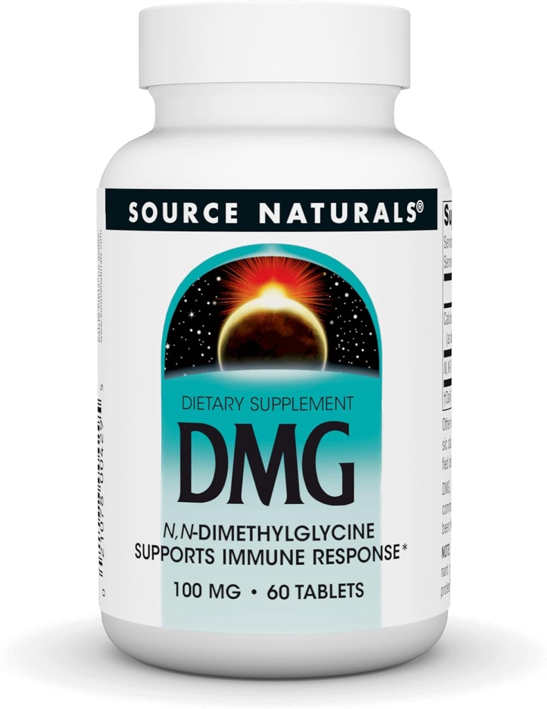 Quelle Naturals DMG 100 mg Nahrungsergänzungsmittel, die Immunantwort unterstützt - 60 Tabletten