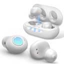 Aides auditives - Aides auditives pour les aînés, amplificateur d'aide auditive, sur les aides auditives de comptoir pour les adultes, amplificateur sonore d'aide auditive pour les oreilles amplificateur d'audition personnel pour les aînés avec batterie, blanc