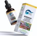 Berberina - L-teanina - Camomilla - Ashwagandha Liquid Drops | Totale Benessere | Tutti gli ingredienti naturali 1 Fl Oz... (1)