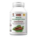 ANDRE LESSMAN Weiße Mulberry Blatt mit Cinnamon 30 Softgels - Standardisierte weiße Mulberry Blatt mit Cinnamon Bark Extract.