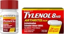 Tylenol 8 heures Arthrite Douleur Comprimés avec l'acétaminophène pour la douleur articulaire, 24 ct