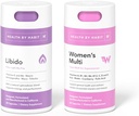Salute Per Abitazione Sentirsi Kit - Libido Blend (60 capsule) & Women's Multi Supplement (60 capsule), Non OGM, Sugar Free