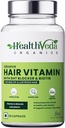 Antipasto Generico Vitamina con Dht Blocker & Biotin | per una migliore crescita dei capelli e controllo caduta dei capelli | Stimola le follie dei capelli | per gli uomini e le donne - 60 capsule di veg